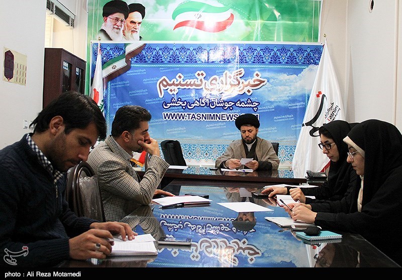 نشست‌خبری سخنگوی ستاد انتخاباتی حجت‌الاسلام رئیسی در چهارمحال و بختیاری به‌روایت تصویر