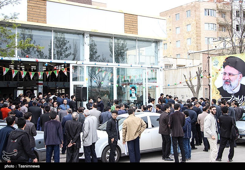 افتتاح ستاد انتخاباتی رئیسی در اردبیل
