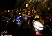 خارج کردن پیکر جانباختگان حادثه ریزش معدن - گلستان