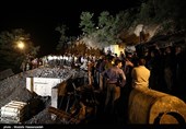 عمیات امدادرسانی به حادثه دیدگان ریزش معدن-گلستان