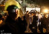 عمیات امدادرسانی به حادثه دیدگان ریزش معدن-گلستان