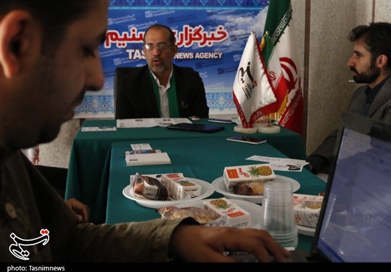 نشست خبری دکتر سید جلیل میرمحمدی میبدی رئیس ستاد حجت الاسلام رئیسی در یزد به میزبانی خبرگزاری تسنیم