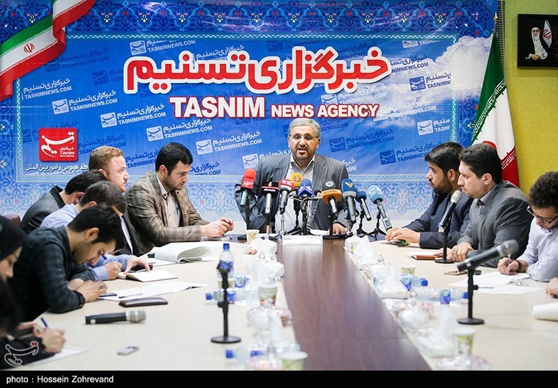 نشست خبری فرهاد تجری سخنگوی هیئت مرکزی نظارت بر انتخابات شوراهای اسلامی شهر و روستا و نماینده مردم قصرشیرین در مجلس شورای اسلامی