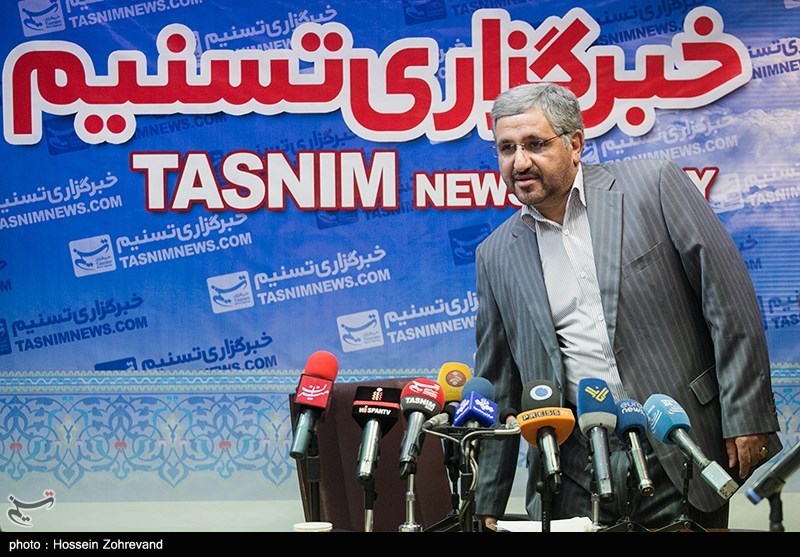 نشست خبری فرهاد تجری سخنگوی هیئت مرکزی نظارت بر انتخابات شوراهای اسلامی شهر و روستا و نماینده مردم قصرشیرین در مجلس شورای اسلامی