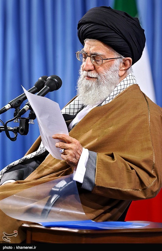 دیدار معلمان و فرهنگیان با مقام معظم رهبری