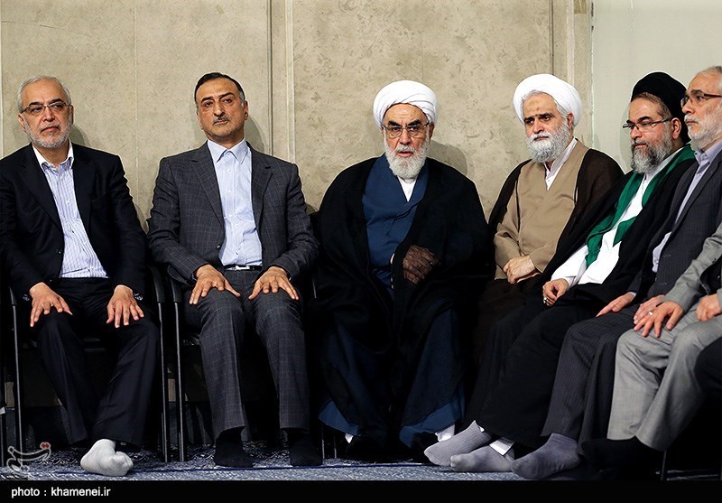 دیدار معلمان و فرهنگیان با مقام معظم رهبری