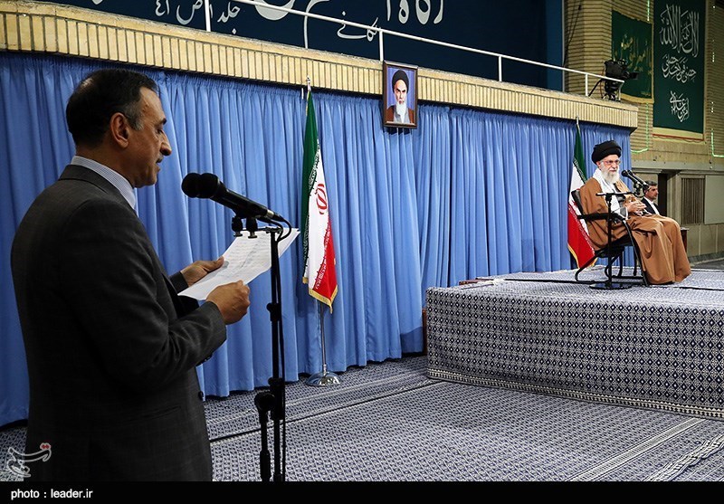 دیدار معلمان و فرهنگیان با رهبر معظم انقلاب