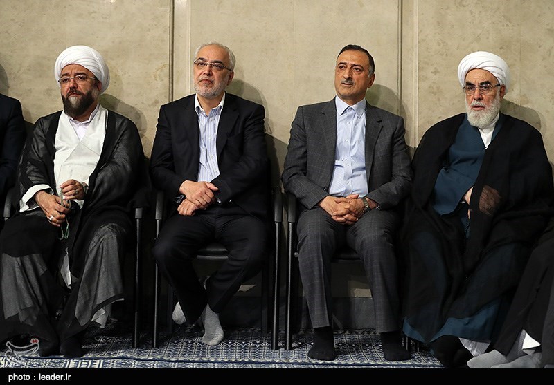 دیدار معلمان و فرهنگیان با رهبر معظم انقلاب