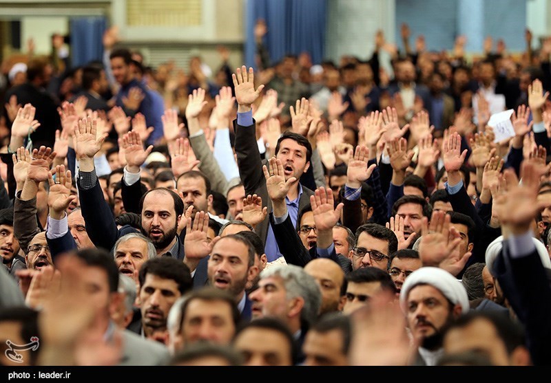 دیدار معلمان و فرهنگیان با رهبر معظم انقلاب