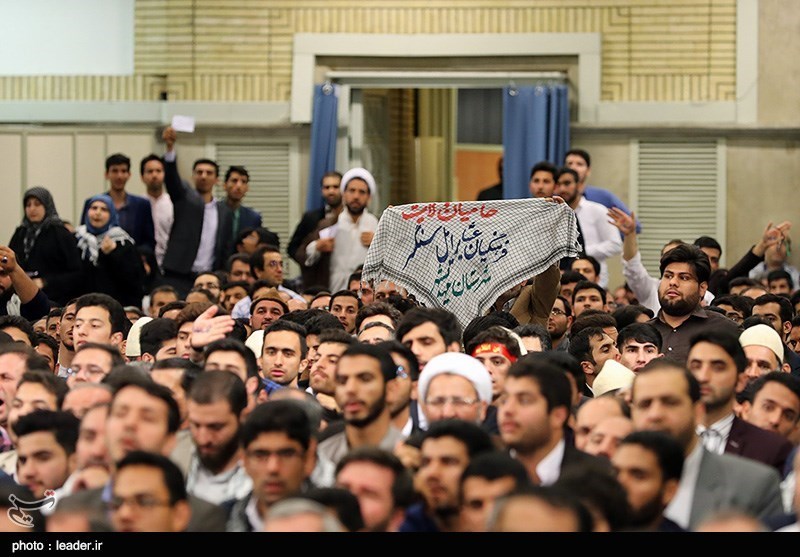 دیدار معلمان و فرهنگیان با رهبر معظم انقلاب