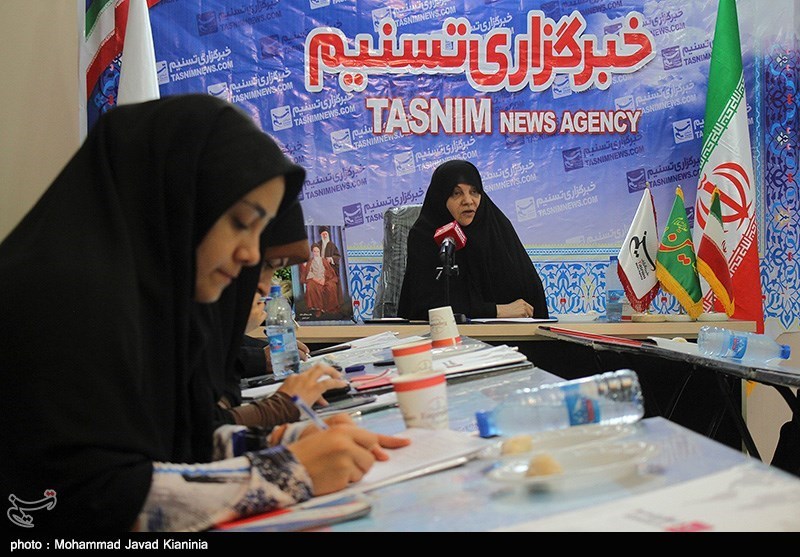 نشست خبری رئیس ستاد بانوان حجت‌الاسلام رئیسی به‌روایت تصویر