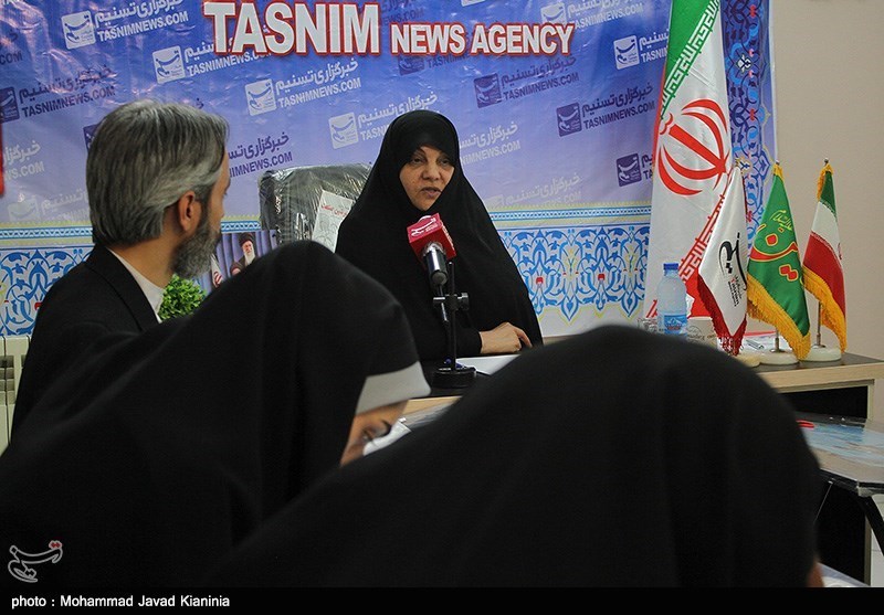 نشست خبری رئیس ستاد بانوان حجت‌الاسلام رئیسی به‌روایت تصویر