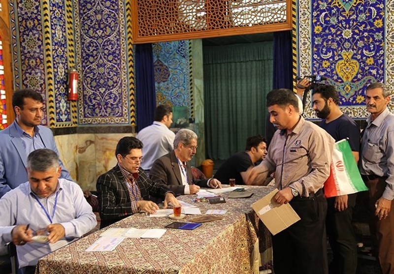 حضور پرشور مردم یزد در انتخابات