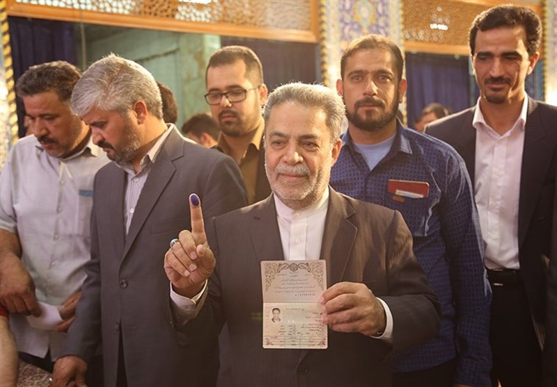 حضور پرشور مردم یزد در انتخابات