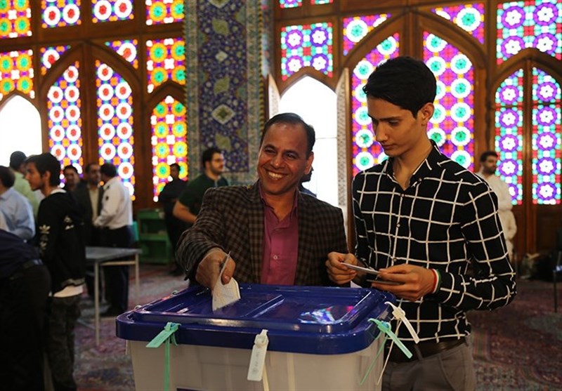 حضور پرشور مردم یزد در انتخابات