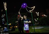شادی هواداران حسن روحانی پس از اعلام نتایج انتخابات