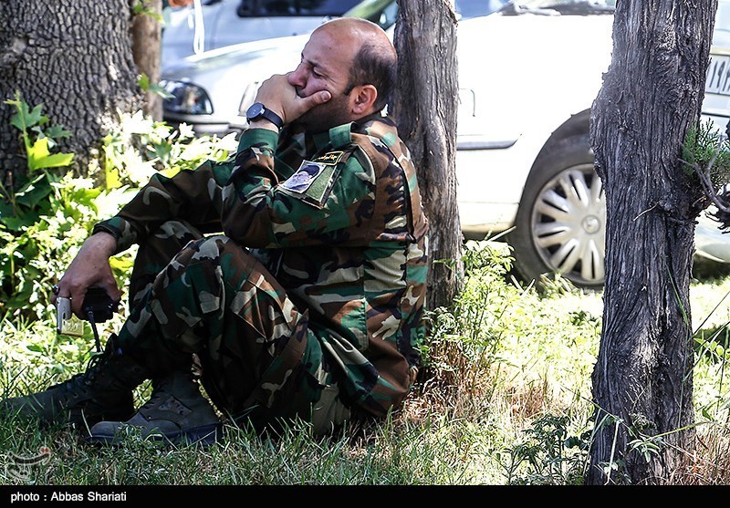 تشییع شهید مدافع حرم علیرضا قبادی در کرج