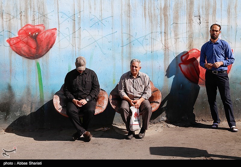 تشییع شهید مدافع حرم علیرضا قبادی در کرج