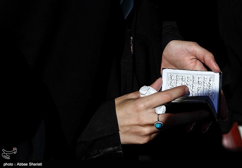 تشییع شهید مدافع حرم علیرضا قبادی در کرج