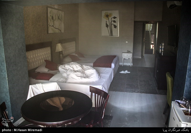 آتش‌سوزی در هتل آپادانای تهران