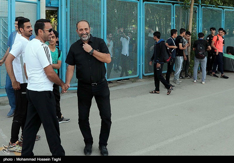 نخستین تمرین تیم فوتبال سیاه جامگان - مشهد