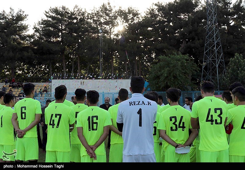 نخستین تمرین تیم فوتبال سیاه جامگان - مشهد