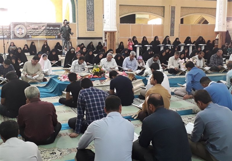 جمع خوانی قرآن در آبادان 