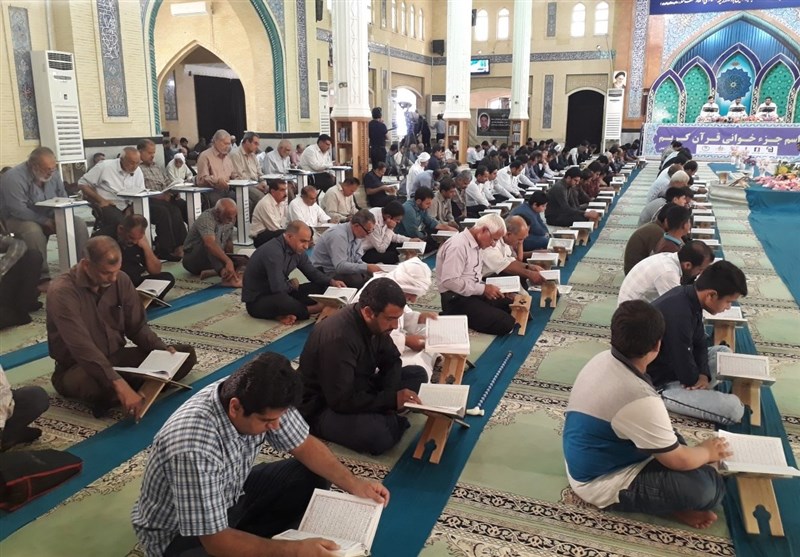 جمع خوانی قرآن در آبادان 