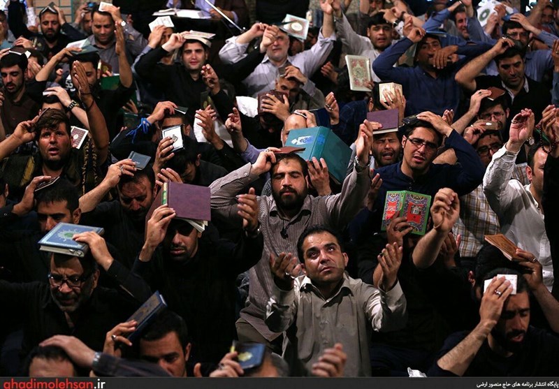 اولین شب قدر در مسجد ارک