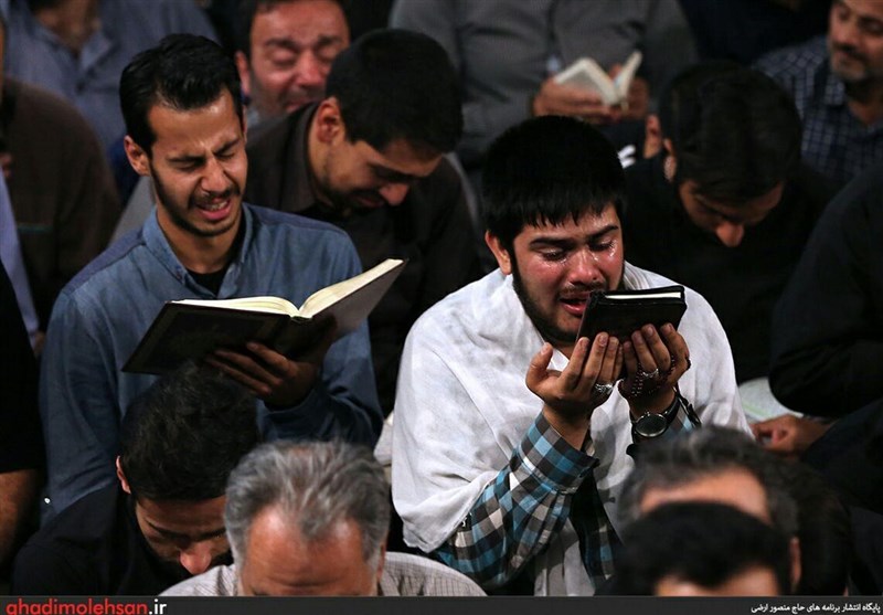 اولین شب قدر در مسجد ارک