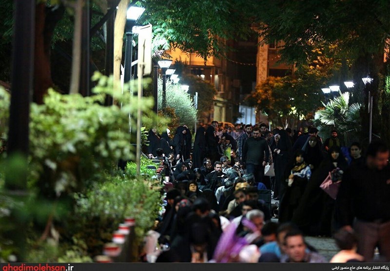 اولین شب قدر در مسجد ارک