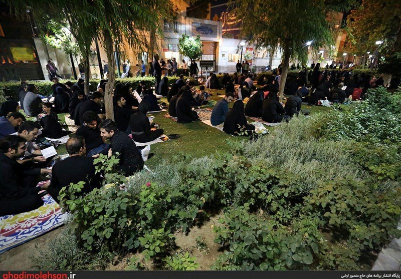 اولین شب قدر در مسجد ارک