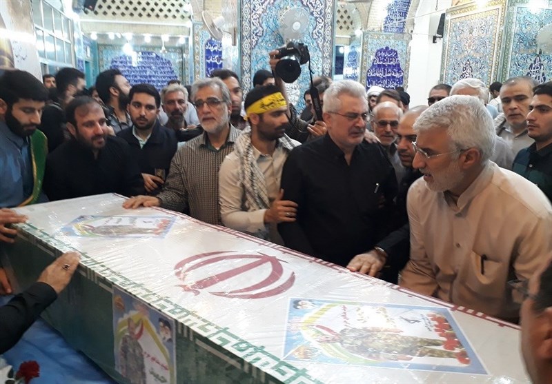 وداع با شهید حمید قنادپور در اهواز