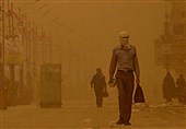 سرعت طوفان گردوخاک سیستان به مرز 110  کیلومتر در ساعت رسید