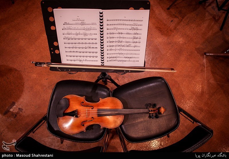 تمرین ارکستر سمفونیک ریکاردو موتی