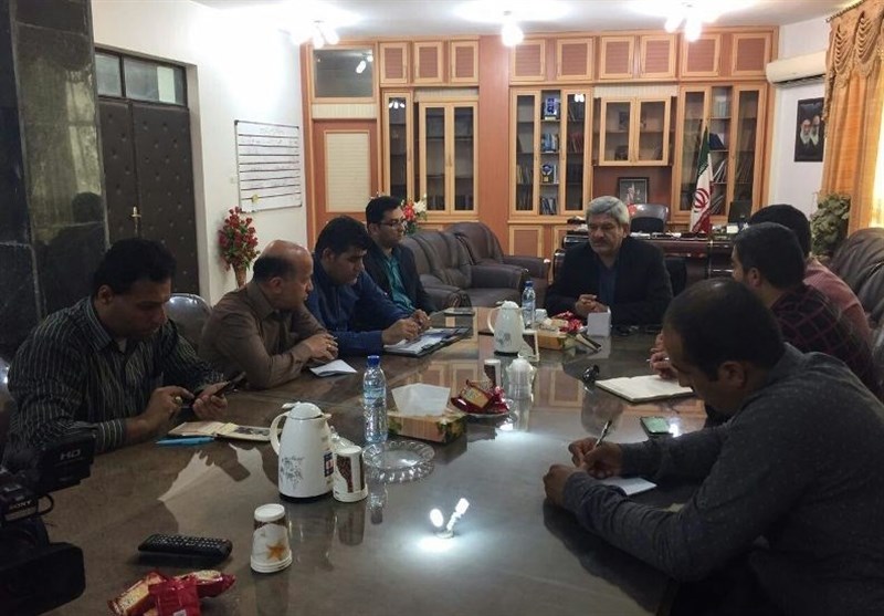 نشست خبری فرماندار هندیجان