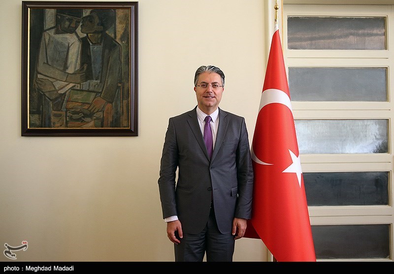 نشست خبری "رضا هاکان تکین" سفیر ترکیه