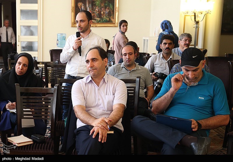 نشست خبری "رضا هاکان تکین" سفیر ترکیه