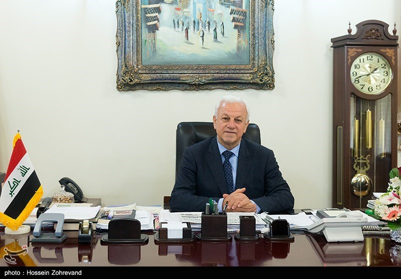 راجح صابر عبود الموسوی سفیر عراق در ایران