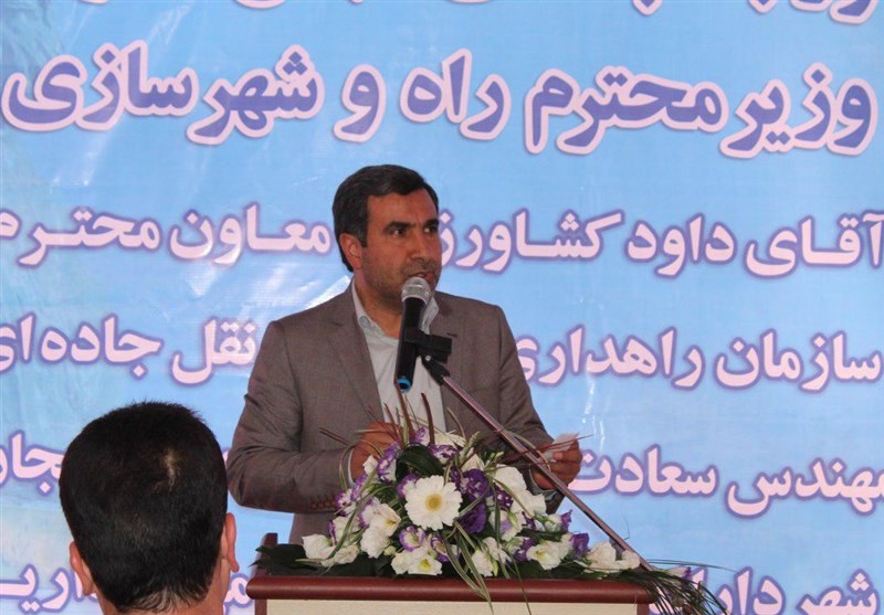 وزیر راه و شهر سازی در مرز رازی خوی
