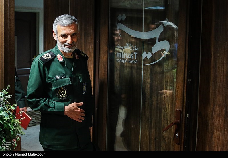 سردار حمید اباذری جانشین دانشگاه افسری امام حسین(ع) سپاه