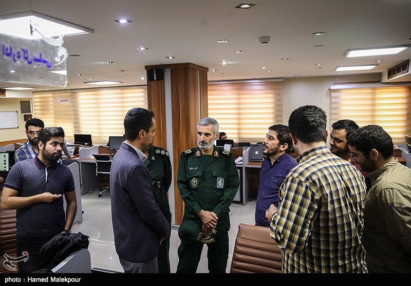 سردار حمید اباذری جانشین دانشگاه افسری امام حسین(ع) سپاه