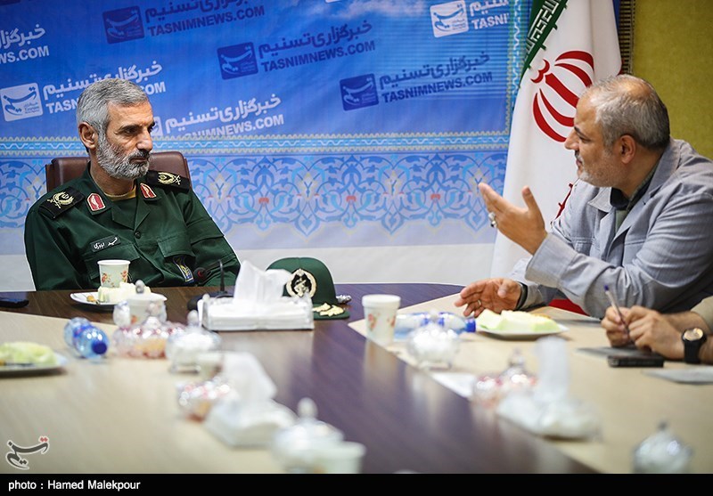 سردار حمید اباذری جانشین دانشگاه افسری امام حسین(ع) سپاه