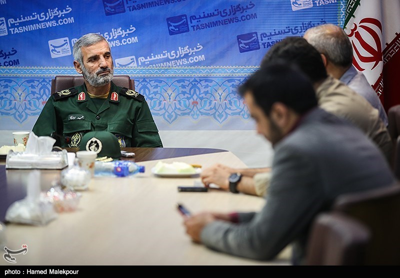 سردار حمید اباذری جانشین دانشگاه افسری امام حسین(ع) سپاه