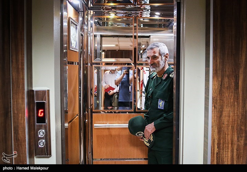 سردار حمید اباذری جانشین دانشگاه افسری امام حسین(ع) سپاه