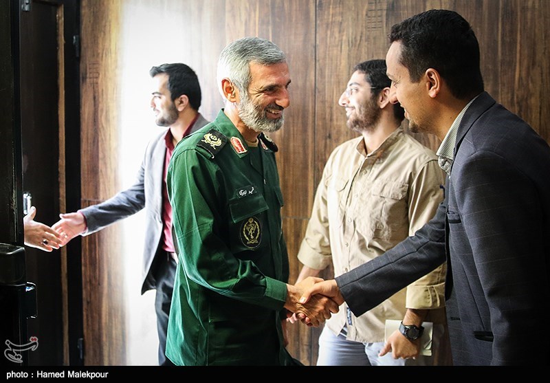 سردار حمید اباذری جانشین دانشگاه افسری امام حسین(ع) سپاه