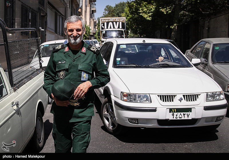 سردار حمید اباذری جانشین دانشگاه افسری امام حسین(ع) سپاه