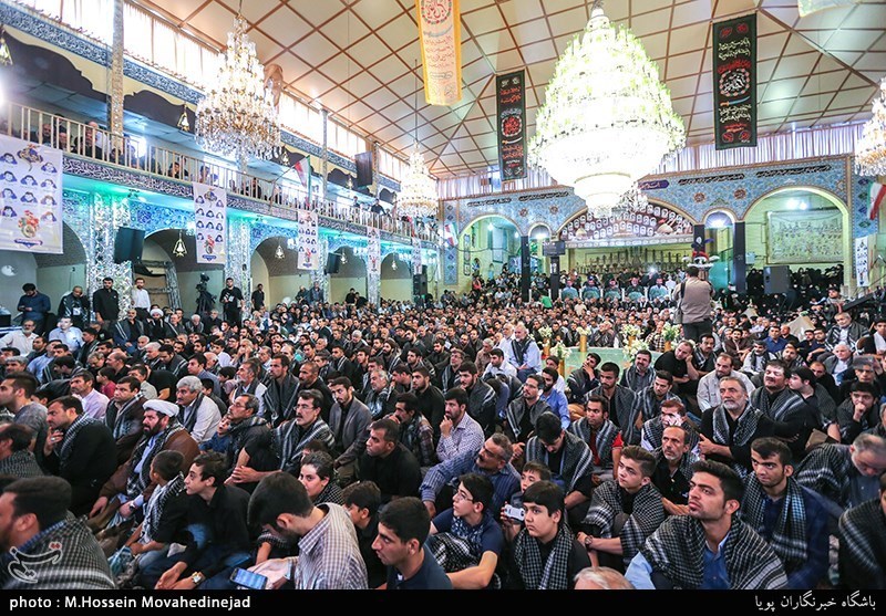 مراسم یادواره شهدای کن