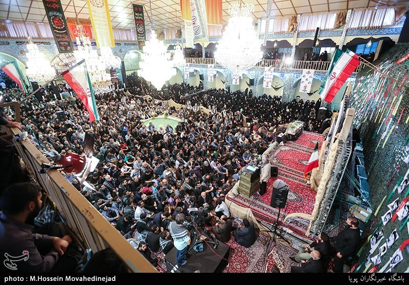 مراسم یادواره شهدای کن