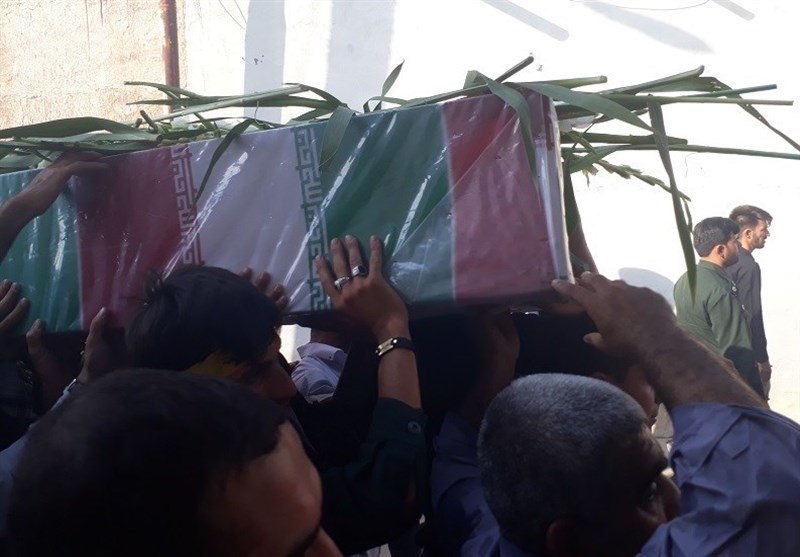  	تشییع 3 شهید گمنام در ابوالعباس باغملک 